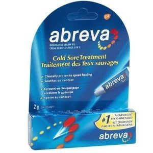 Abreva Cold Sore Cream Treatment – 2g