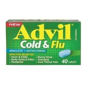 Advil Cold & Flu Caplets – 40’s