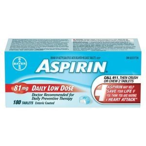 Aspirin Daily Low Dose, 180s