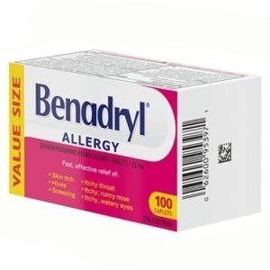 Buy  Benadryl Value Size Caplets, 100 ct