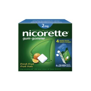 Nicorette Fresh Fruit, 2mg 100’s
