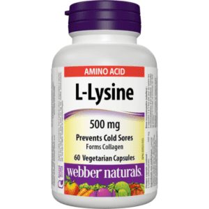 Webber Naturals L-Lysine Capsules